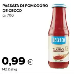 Oasi Passata di pomodoro DE CECCO offerta