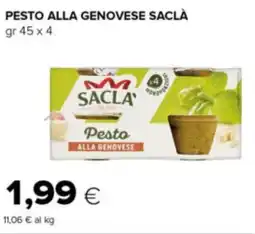 Oasi Pesto alla genovese SACLÀ offerta