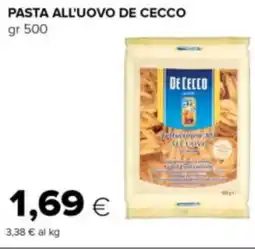 Oasi Pasta all'uovo DE CECCO offerta