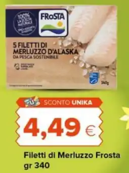 Tigre Filetti di Merluzzo Frosta offerta