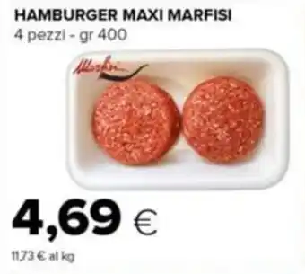 Tigre Hamburger maxi MARFISI offerta