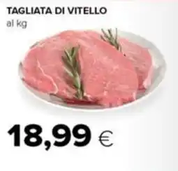 Tigre Tagliata di vitello offerta