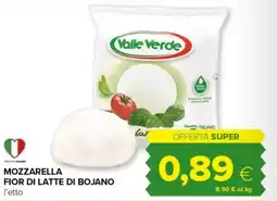Tigre Mozzarella fior di latte di bojano offerta
