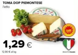 Tigre Toma dop piemontese offerta