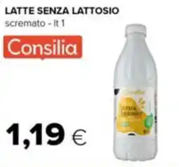 Tigre Latte senza lattosio scremato Consilia offerta