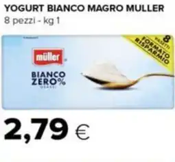 Tigre Yogurt bianco magro MULLER offerta