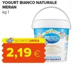 Tigre Yogurt bianco naturale MERAN offerta
