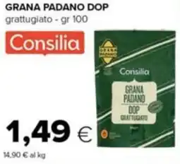 Tigre Consilia grana padano dop grattugiato offerta