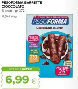 Tigre Pesoforma barrette cioccolato offerta