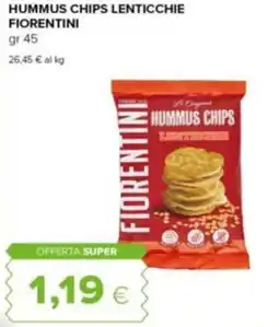 Tigre Hummus chips lenticchie FIORENTINI offerta