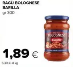 Tigre Ragu bolognese BARILLA offerta