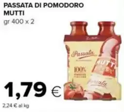 Tigre Passata di pomodoro MUTTI offerta