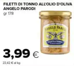 Tigre Filetti di tonno all'olio d'oliva ANGELO PARODI offerta