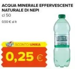 Tigre Acqua minerale effervescente naturale di nepi offerta