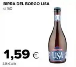 Tigre Birra del borgo LISA offerta