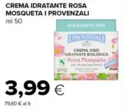 Tigre Crema idratante rosa mosqueta I PROVENZALI offerta