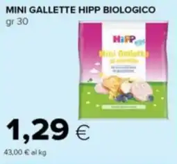 Tigre Mini gallette hipp biologico offerta