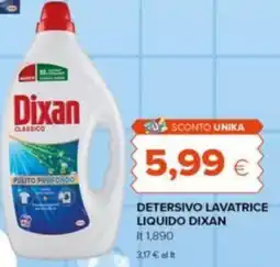 Tigre Detersivo lavatrice liquido DIXAN offerta