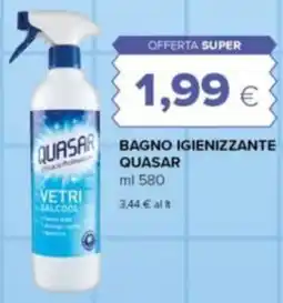 Tigre Bagno igienizzante QUASAR offerta