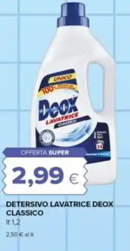 Tigre Detersivo lavatrice deox classico offerta