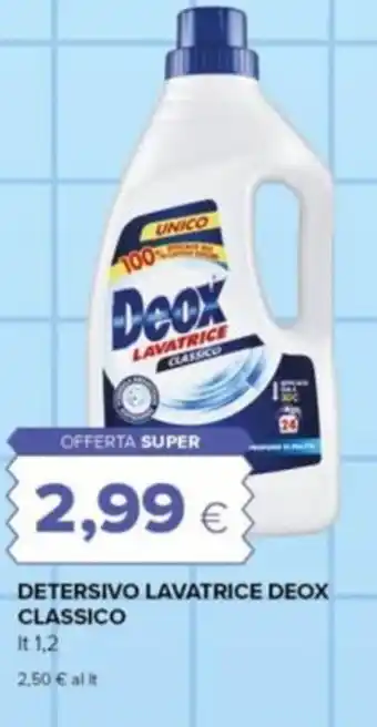 Tigre Detersivo lavatrice deox classico offerta