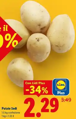 Lidl Patate Iodì offerta