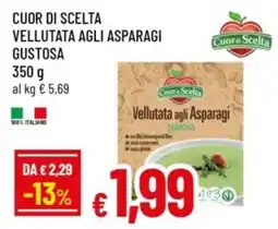 Famila Cuor di scelta vellutata agli asparagi gustosa offerta