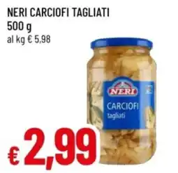 Famila Neri carciofi tagliati offerta