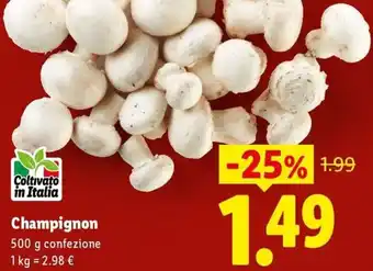 Lidl Champignon offerta