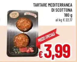 Famila Tartare mediterranea di scottona offerta