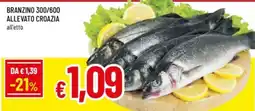 Famila Branzino 300/600 allevato croazia offerta