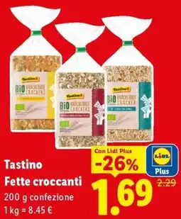 Lidl Tastino Fette croccanti offerta