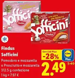 Lidl Findus Sofficini offerta