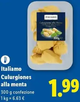 Lidl Italiamo Culurgiones alla menta offerta