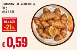 Famila Croissant all'albicocca offerta