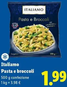 Lidl Italiamo Pasta e broccoli offerta