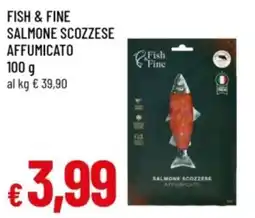 Famila Fish & fine salmone scozzese affumicato offerta