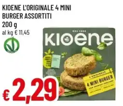Famila Kioene l'originale 4 mini burger offerta