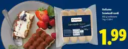 Lidl Italiamo Savoiardi sardi offerta