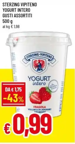 Famila Sterzing vipiteno yogurt intero offerta