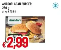 Famila Amadori gran burger offerta