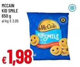 Famila Mccain kid smile offerta