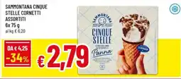 Famila Sammontana cinque stelle cornetti offerta