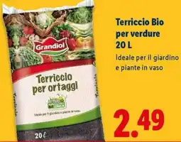 Lidl Terriccio Bio per verdure 20 L offerta
