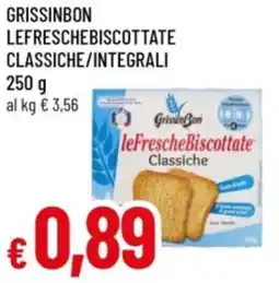 Famila Grissinbon lefreschebiscottate classiche/integrali offerta