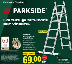 Lidl PARKSIDE Scala pieghevole multifunzione offerta