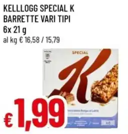 Famila Kelllogg special k barrette offerta