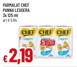 Famila Parmalat chef panna leggera offerta