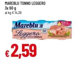Famila Mareblu tonno leggero offerta