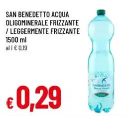 Famila San benedetto acqua oligominerale frizzante / leggermente frizzante offerta